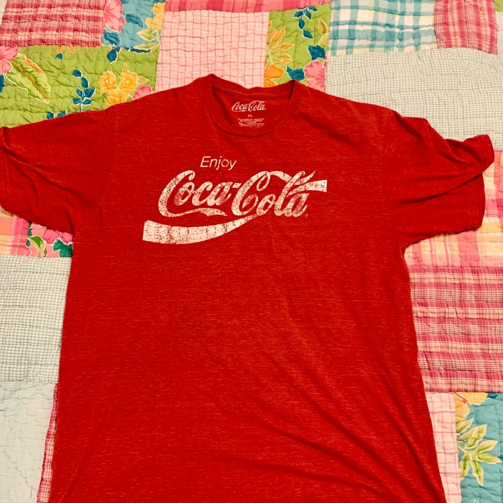 Coca Cola Red Short Sleeve Tee Classic Logo
